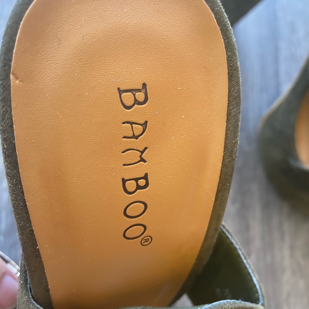 👠 BAMBOO BRAND WOMENS HEEL👠 SZ 9 - Picture 6 of 7